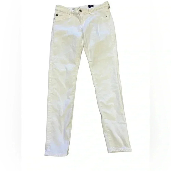 Adriano Goldschmied The Legging Ankle White  Size 28R - Picture 5 of 13